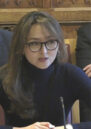 Marina Nagai at the House of Lords International Relations and Defence Committee session on peace and conflict between Armenia and Azerbaijan.
