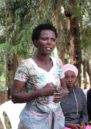 woman speaking at one of the dialogue sessions in communities affected by the 1994 genocide against the Tutsi in Rwanda
